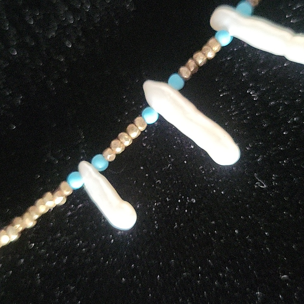 Chan Luu Multi Mix Beaded Tassle Necklace - Picture 3 of 6